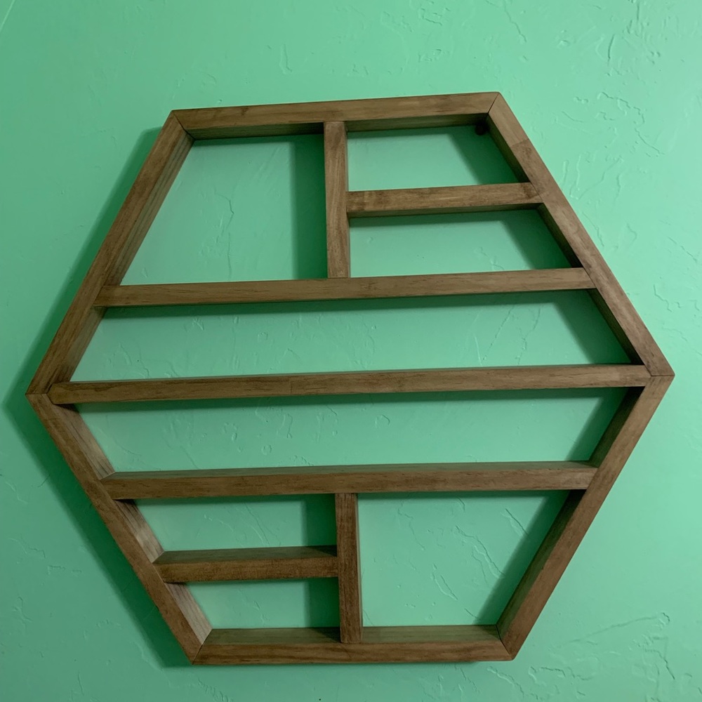 wood essential oil holder/ decoration